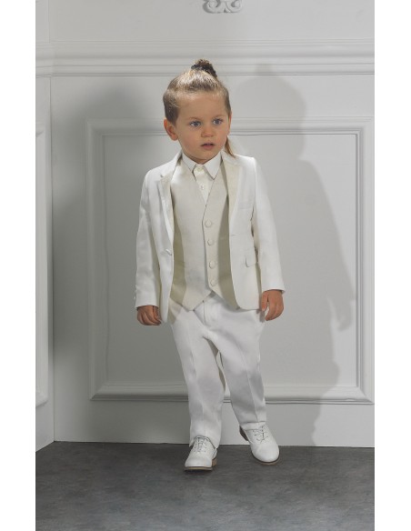 Costume Bébé de Baptême Ivoire - Hugo