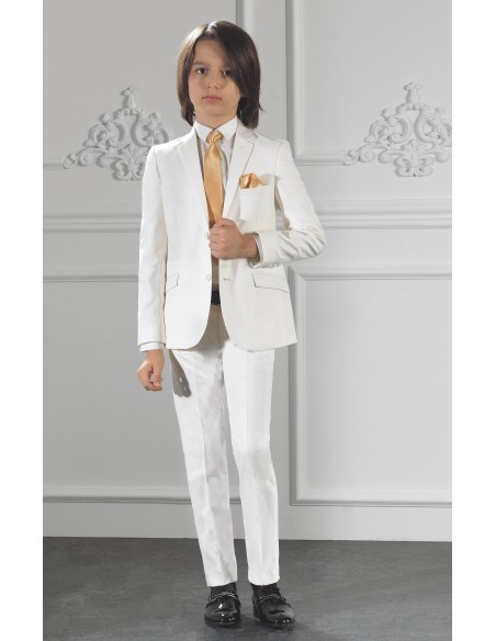 Tenue Communion Enfant Ivoire Evan