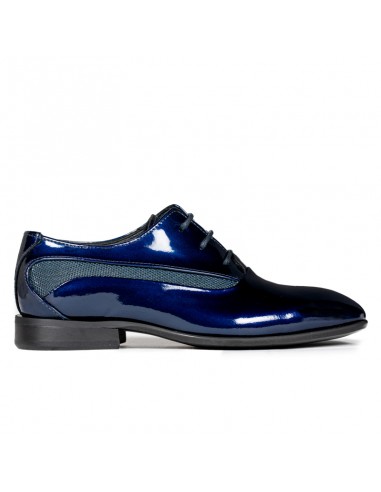 Chaussures Garçon de Cérémonie cuir vernis | Bleu marine