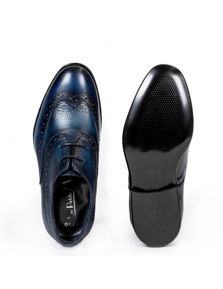 Chaussures Enfant de Cérémonie cuir | Bleu marine