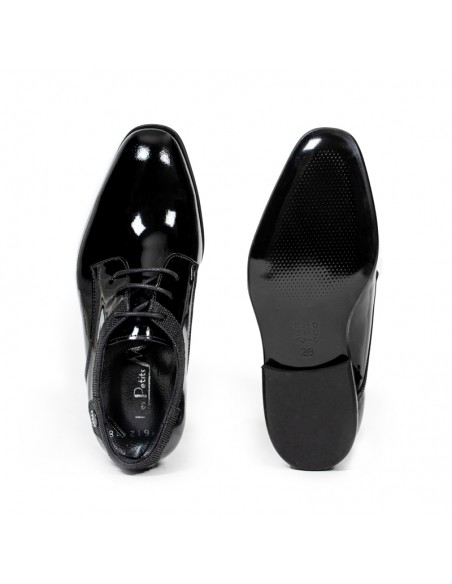 Chaussures Enfant de Cérémonie en cuir vernis | Noir