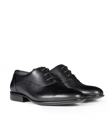 Chaussures Enfant de Cérémonie en cuir | Noir mat