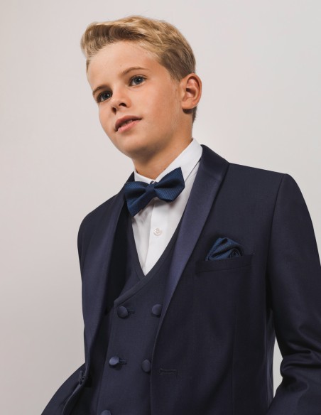 Costume enfant Ceremonie bleu marine Loic