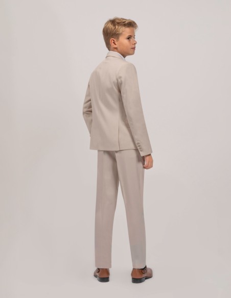 Costume Enfant de Mariage  beige Hugo