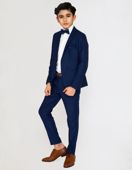 Costume Enfant de C r monie Bleu roi Costume Gar on de Mariage