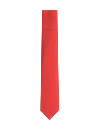 Cravate Enfant rouge en satin
