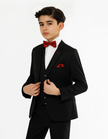 Costume Enfant Mariage noir - Jeremy