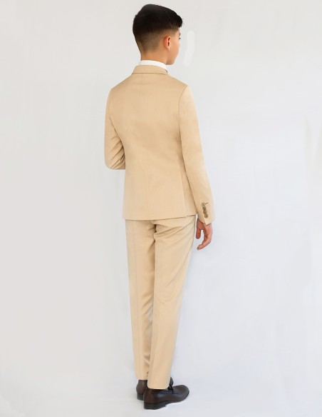 Costume Garçon de Mariage Beige | Jeremy