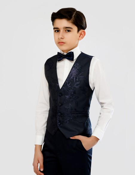 Costume enfant de cérémonie bleu marine - Charles Costume enfant de cérémonie bleu marine - Charles