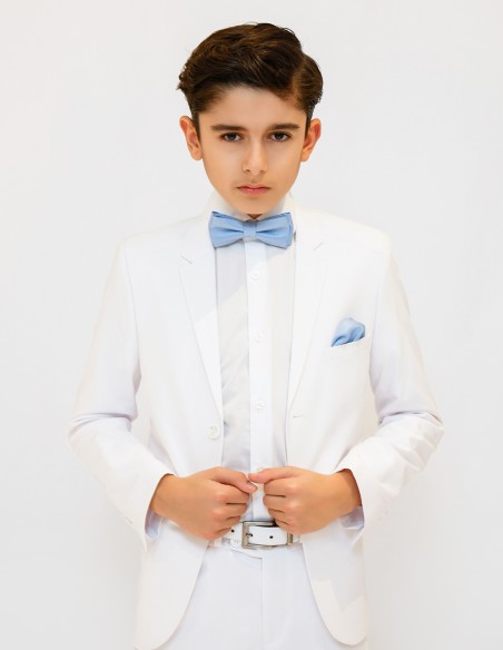 Costume Communion Garcon blanc Evan