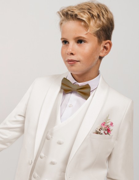Costume garcon mariage ivoire Loic