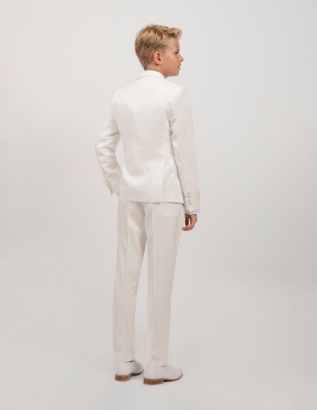 Costume Enfant de Mariage blanc cassé | Hugo