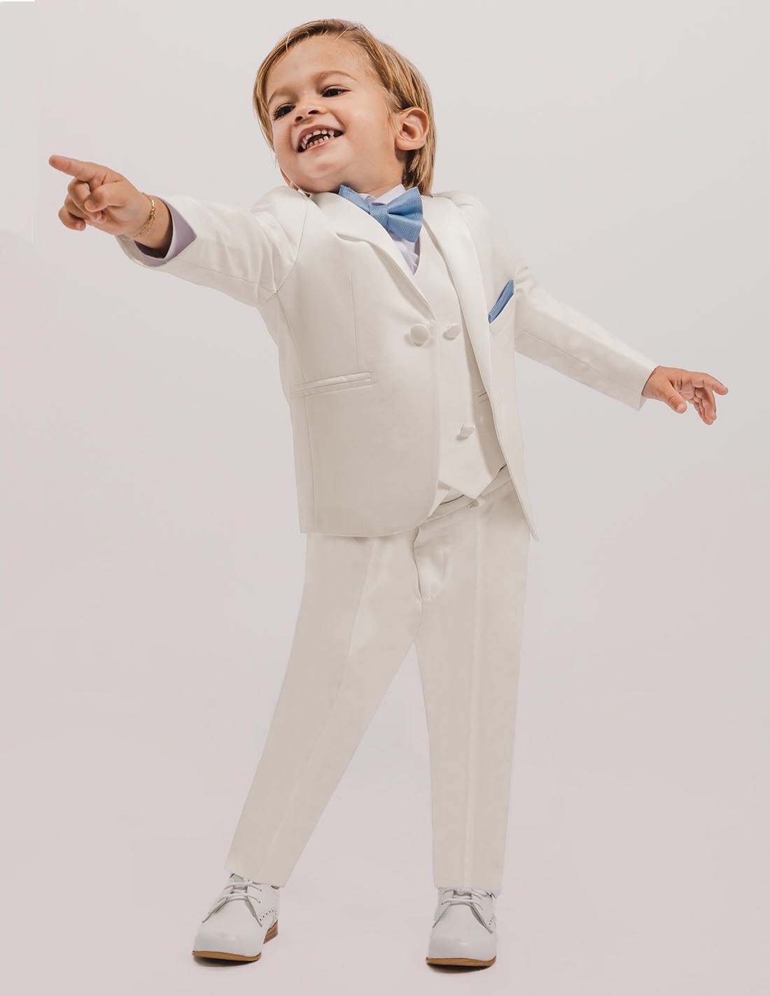 Costume blanc pour bébé ou petit garçon parfait pour baptême ou cérémonie