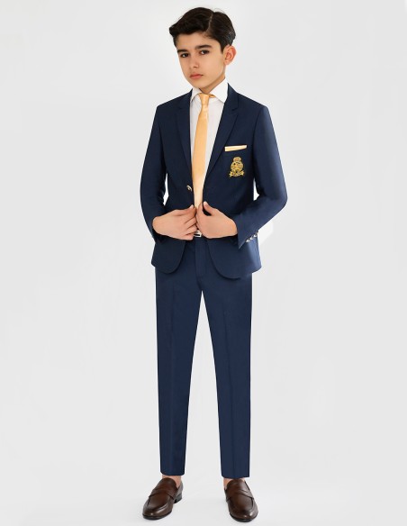 Costume Enfant bleu marine de Cérémonie - William Costume Enfant bleu marine de Cérémonie - William