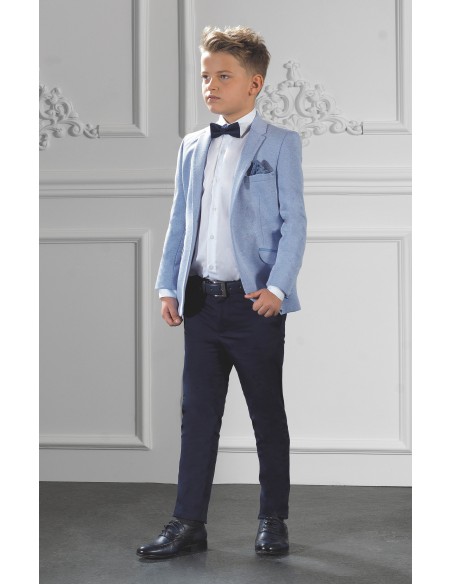 Costume Garçon Mariage bleu ciel Gustave Costume Garçon Mariage bleu ciel Gustave