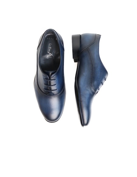 Chaussures en Cuir Enfant pour Cérémonie | Bleu