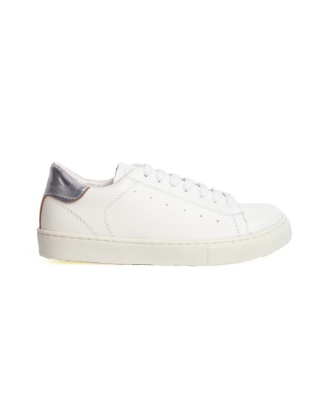 Baskets Enfant Blanches en Cuir