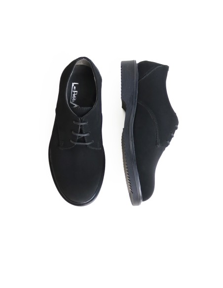 Derbies Enfant en Daim Cuir