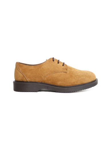 Chaussures de Cérémonie en Daim Cuir | Camel