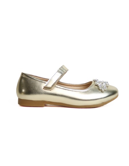 Ballerines Dorées Pour Cérémonie et Mariage Ballerines Dorées Pour Cérémonie et Mariage