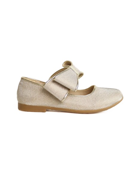 Ballerines Dorées Pour Cérémonie et Mariage Ballerines Dorées Pour Cérémonie et Mariage
