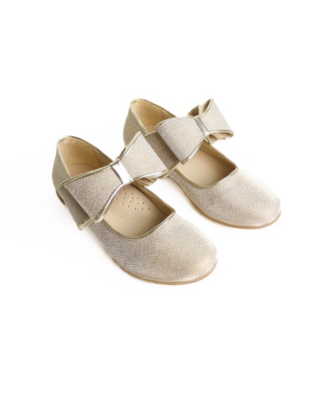 Ballerines Dorées Pour Cérémonie et Mariage Ballerines Dorées Pour Cérémonie et Mariage