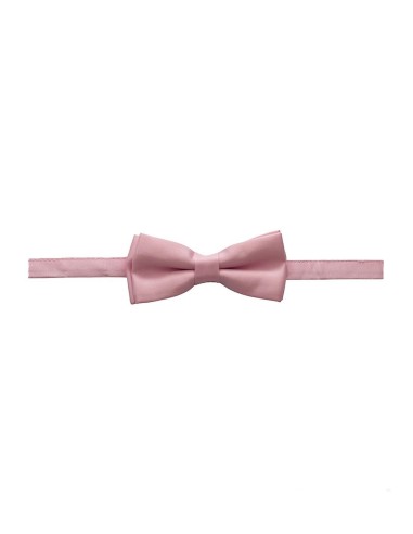 Noeud de paillon enfant rose en satin