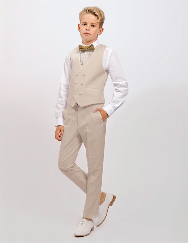 Tenue ceremonie Beige Enfant