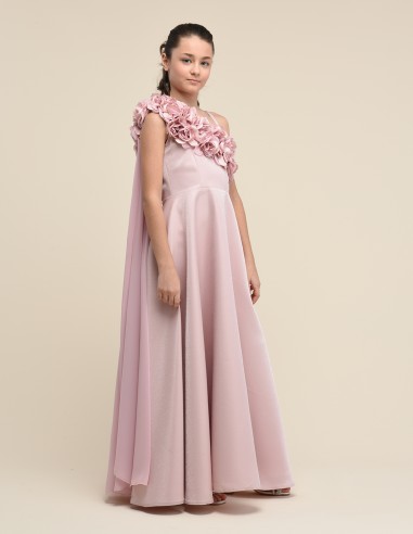 Robe de Cérémonie et Mariage Pour Fille ado rose