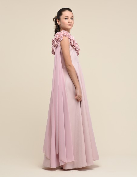 Robe de Cérémonie et Mariage Pour Fille ado rose