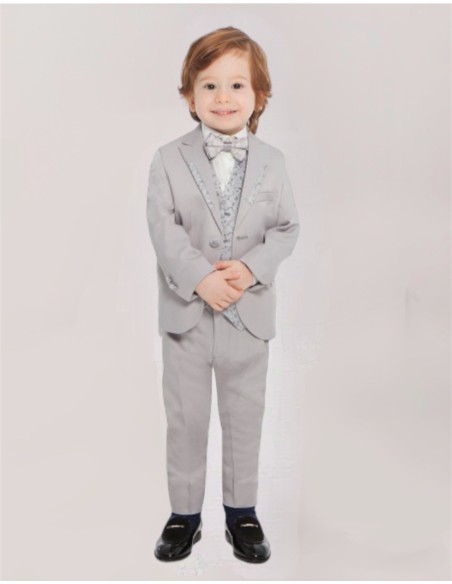 Costume Bébé Gris de Mariage