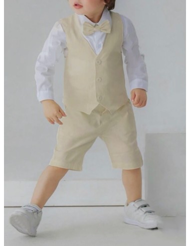 Gilet & Bermuda de Mariage Bébé Garçon