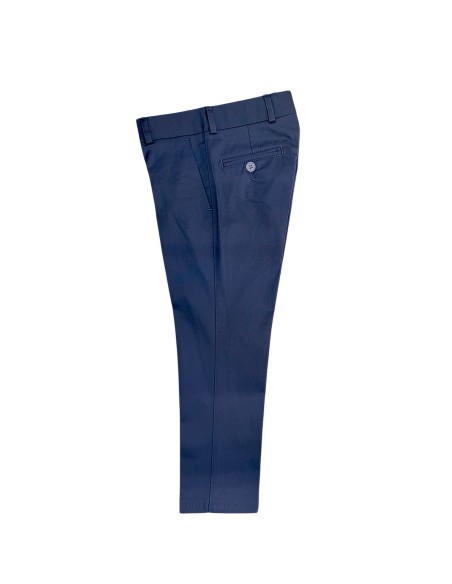 Pantalon Chino Garçon en Coton | Bleu Marine