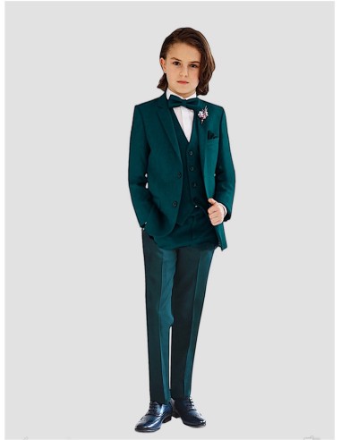 Costume de cérémonie enfant vert