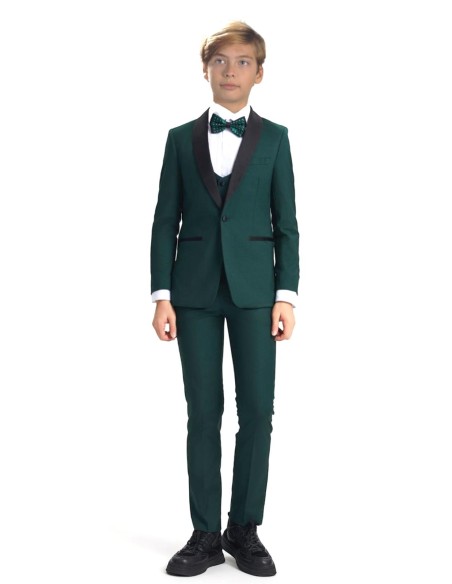 Costume Enfant de Mariage vert | Loic