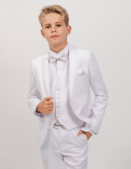 Costume de Communion Blanc pour Garçon - Hugo