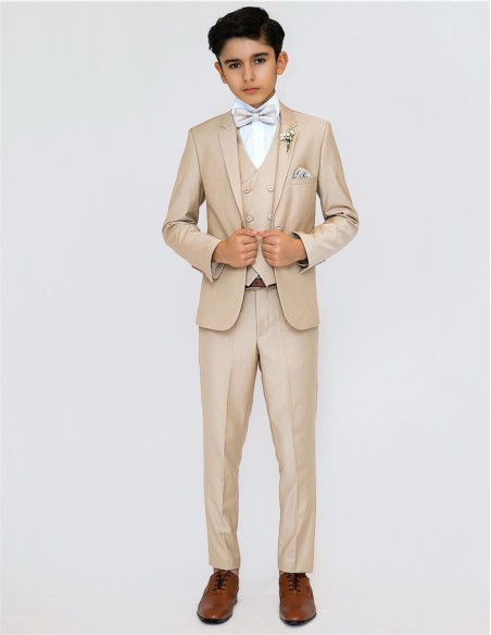 Costume Enfant de Cérémonie Beige Clair