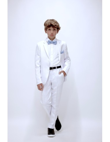 Costume Enfant de Cérémonie en Lin blanc