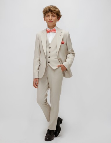 Costume Enfant de Cérémonie Beige