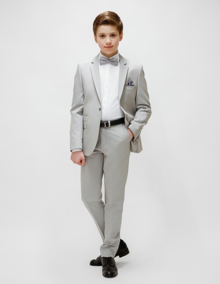 Costume Garçon De Mariage Gris