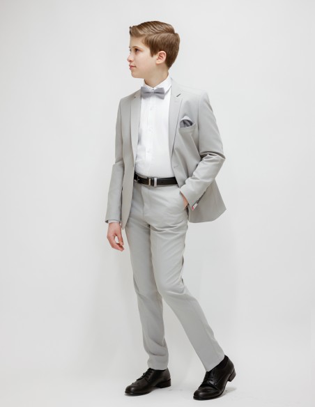 Costume Garçon De Mariage Gris