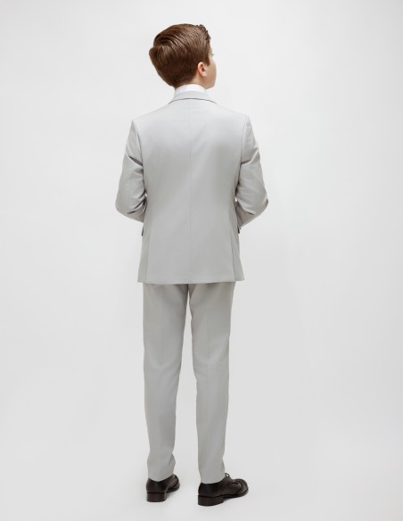 Costume Garçon De Mariage Gris - Kenzi