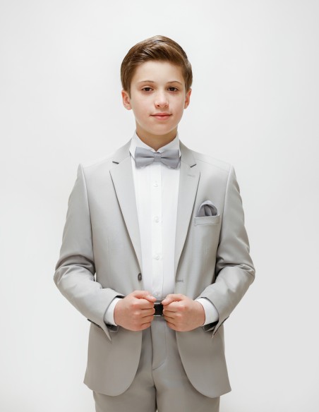 Costume Garçon De Mariage Gris
