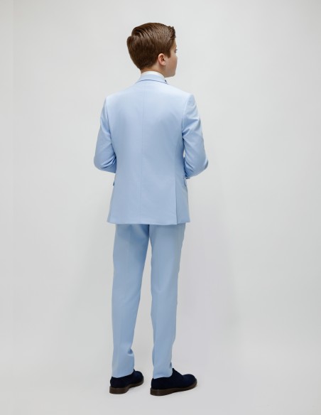 Costume Garçon De Mariage Bleu Ciel - Kenzi