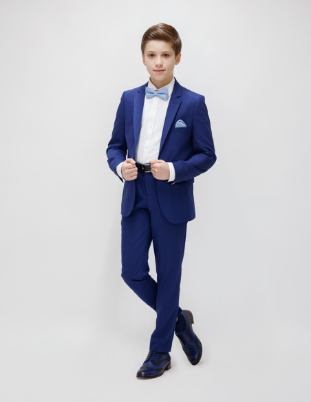 Costume Garçon De Mariage Bleu Roi