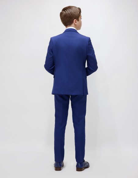 Costume Garçon De Mariage Bleu Roi - Kenzi