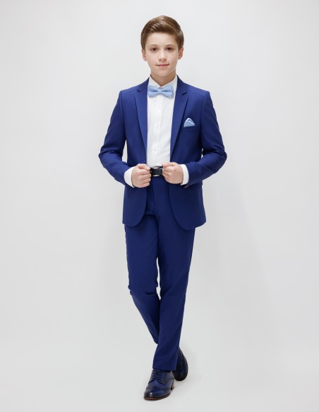 Costume Garçon De Mariage Bleu Roi