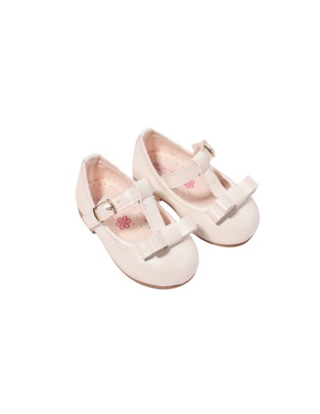Ballerines Bébé de Mariage et Cérémonie - Ivoire