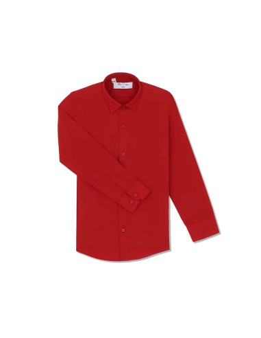 Chemise Classique Bébé Rouge
