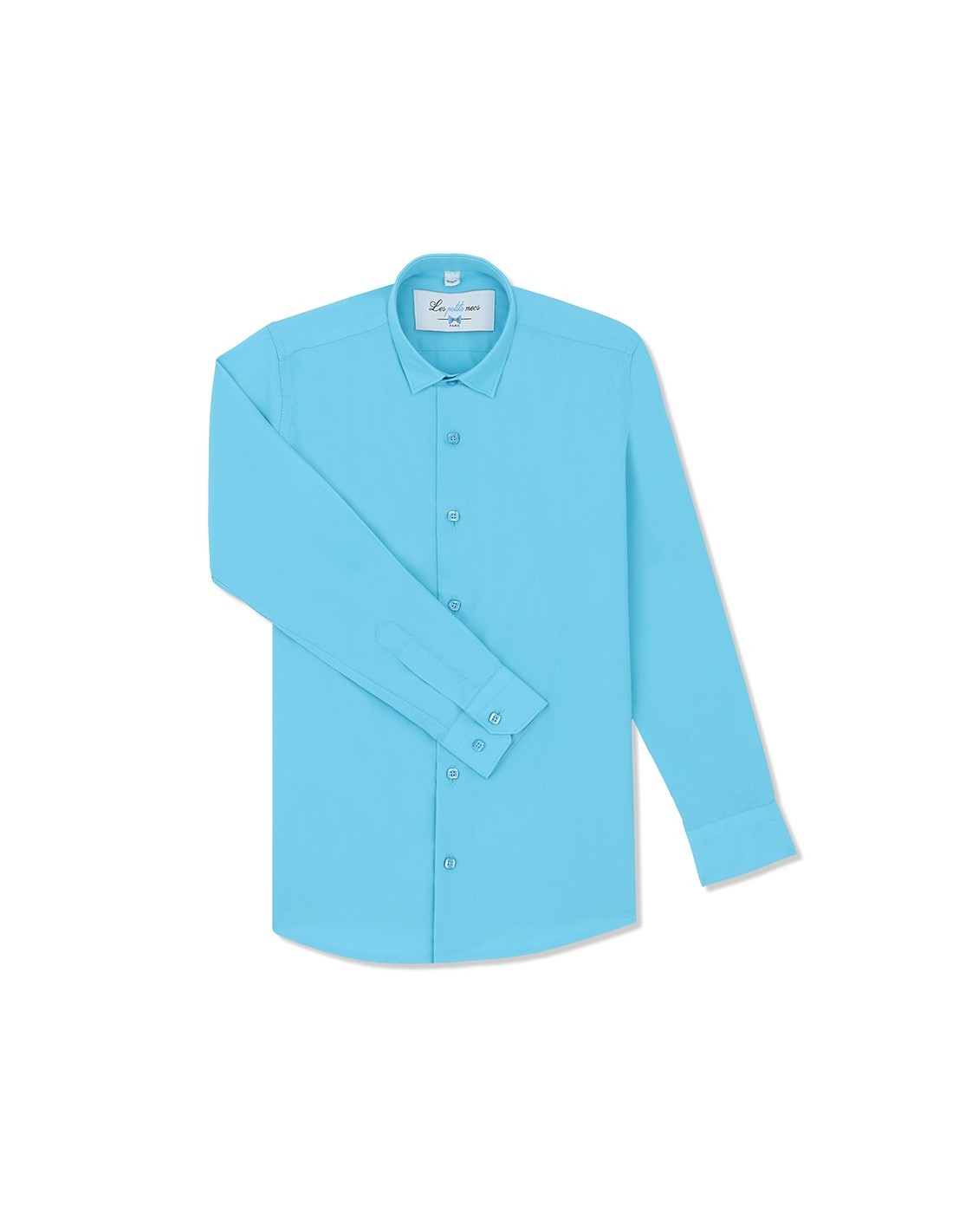 Chemise Bébé Bleu Turquoise pour Mariage et Cérémonie
